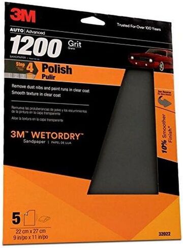 Wetordry Sandpaper Sheets, 1200 grit, 9 in. x 11 in, A Weight (5/Pack) in Saudi Arabia