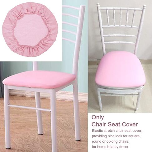 موفوكا غطاء كرسي غرفة الطعام، غطاء كرسي مكتب مرن للغاية مقاوم للغبار غطاء مقعد مكتب سباندكس قابل للازالة والغسل غطاء واقي لكرسي المطبخ (اسود) in Kuwait