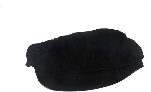 موفوكا غطاء كرسي غرفة الطعام، غطاء كرسي مكتب مرن للغاية مقاوم للغبار غطاء مقعد مكتب سباندكس قابل للازالة والغسل غطاء واقي لكرسي المطبخ (اسود) in Kuwait