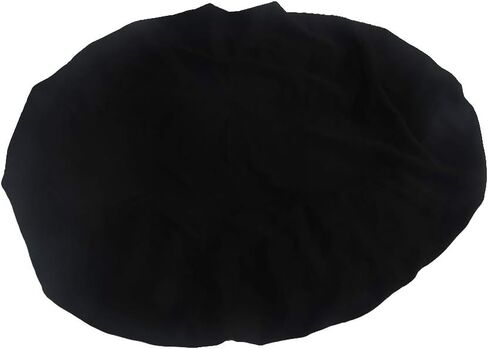 موفوكا غطاء كرسي غرفة الطعام، غطاء كرسي مكتب مرن للغاية مقاوم للغبار غطاء مقعد مكتب سباندكس قابل للازالة والغسل غطاء واقي لكرسي المطبخ (اسود) in Kuwait