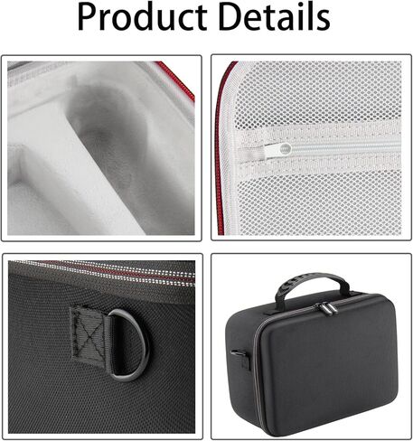 حافظة صغيرة 4 برو صلبة مقاومة للماء من فويملار، حقيبة تخزين دي جيه اي ميني 4 برو، متوافقة مع وحدات تحكم دي جيه اي ار سي 2 او دي جيه اي RC-N2 وغيرها من ملحقات درون دي جيه اي in Kuwait