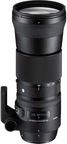 Adorama Sigma 150-600mm f/5-6.3 DG OS HSM Contemporary Lens for Nikon F, Bundle with Datacolor Calibration Aid, ProOptic 95mm Filter Kit, Cleaning Kit, Lens Cap Tether, Software Kit in Kuwait