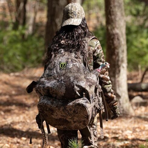 TIDEWE Turkey Vest with Seat Cushion, Turkey Hunting Vest with Game Pouch，Hunting Clothes for Men Women Adjustable in Kuwait