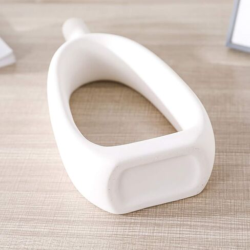 WEIDILIDU Ceramic Vase Golden Set of 2 Modern Home Decoration Porcelain Vase Flower Vase Frosted Statue Decoration (W616) in Kuwait