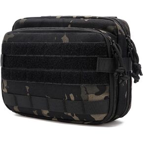 MFBJXC حقيبة إدارية تكتيكية ذات سعة كبيرة بتصميم طبقة مزدوجة، أكياس أدوات EDC EMT مرفقة مع حقيبة أدوات معيارية بأكمام الخريطة in Kuwait