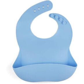 BPA-free, non-toxic, easy-clean Silicone Baby Bibs