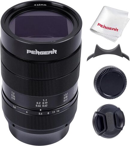 بيرجير عدسة ماكرو فائقة 60 ملم F2.8 مع تكبير مرتين متوافقة مع كاميرات نيكون زد ماونت Z6 Z7 Z50 in Kuwait