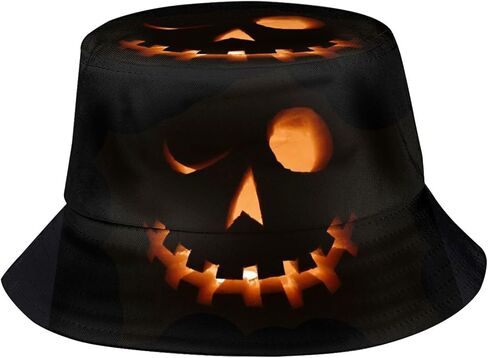 Halloween Bucket Hat Fisherman Cap Packable Sun Hat for Women Men in Kuwait