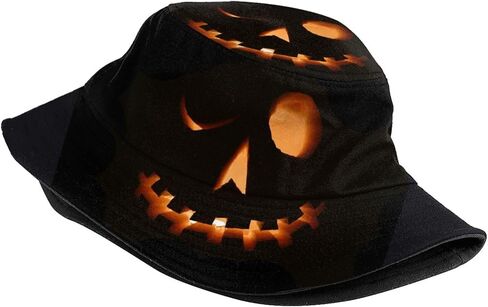 Halloween Bucket Hat Fisherman Cap Packable Sun Hat for Women Men in Kuwait