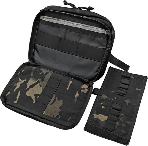 MFBJXC حقيبة إدارية تكتيكية ذات سعة كبيرة بتصميم طبقة مزدوجة، أكياس أدوات EDC EMT مرفقة مع حقيبة أدوات معيارية بأكمام الخريطة in Kuwait