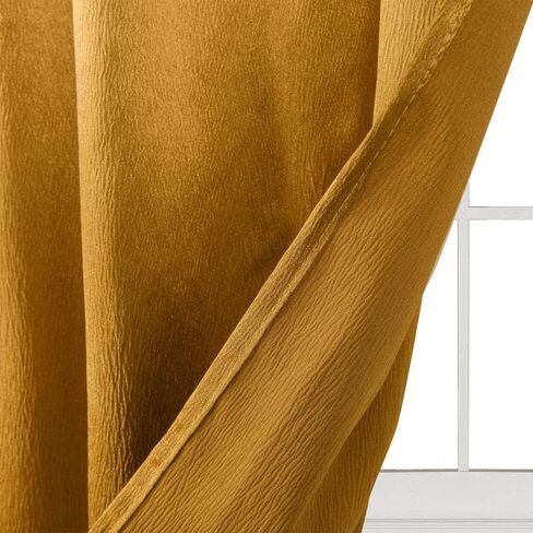 GLORY RUGS Window Panel with Attached Valance Curtain Bedroom Living Room Dining 42"X84" Black in Kuwait