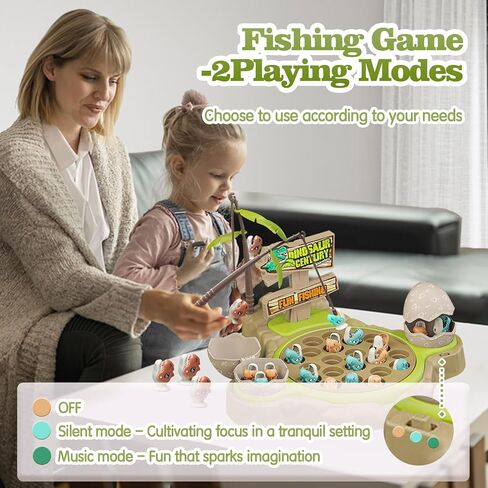 لعبة الرياضيات الرائعة لحساب توازن الديناصورات - لعبة الرياضيات لتوازن الديناصورات ولعبة الصيد للأطفال من سن 3 إلى 6 سنوات، لعبة تعليمية تعليمية ممتعة، هدية عيد ميلاد للأولاد والشوايات من عمر 3 4 5 6 7 8 (أخضر فاكهة) in Kuwait