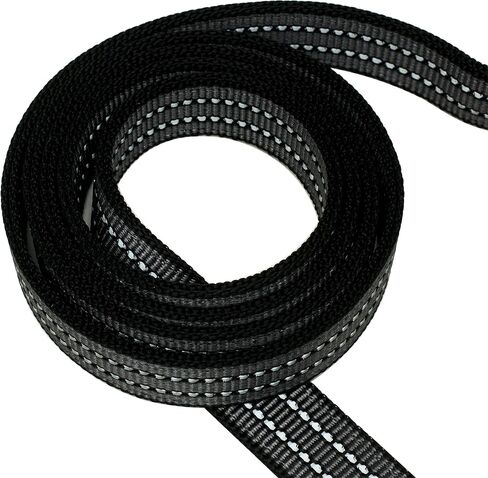 Franklin Pet Supply Nylon Dog Leash - Double Handle - Reflective - Dog Training - Comfort - Neoprene Handles - 6 Foot - Dog Walking in Saudi Arabia
