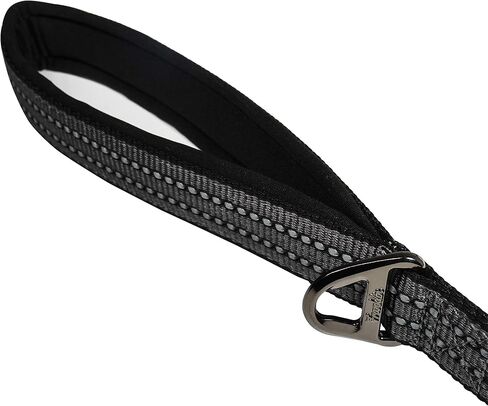 Franklin Pet Supply Nylon Dog Leash - Double Handle - Reflective - Dog Training - Comfort - Neoprene Handles - 6 Foot - Dog Walking in Saudi Arabia