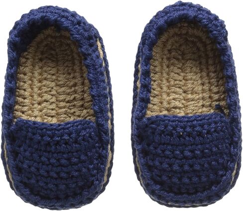 Jefferies Socks Baby-Boys Newborn Loafer Crochet Bootie in Saudi Arabia