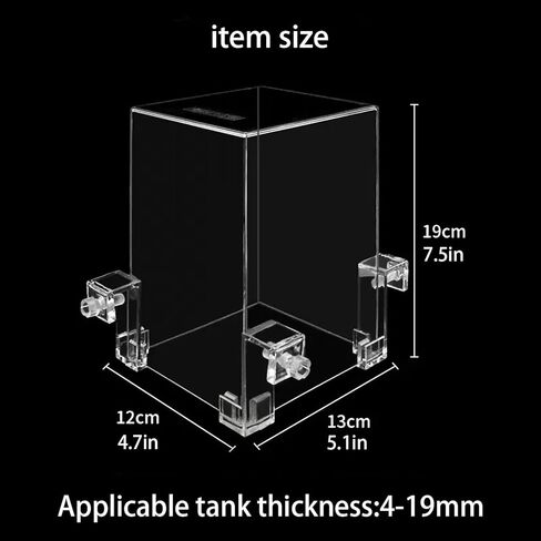 تريلف مجموعة كاملة من حوض السمك ذو الضغط السلبي، حوض سمك بيئي مع مناظر طبيعية وديكور لغرفة المعيشة الصغيرة او حوض اسماك بيتا لسطح المكتب in Kuwait