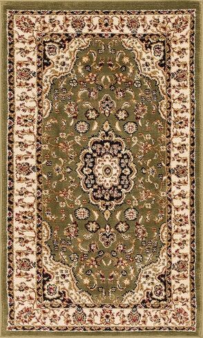 Well Woven Barclay Medallion Kashan Red Traditional Area Rug (5'3" x 7'3") in Saudi Arabia