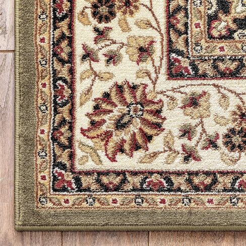 Well Woven Barclay Medallion Kashan Red Traditional Area Rug (5'3" x 7'3") in Saudi Arabia