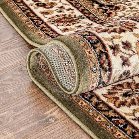 Well Woven Barclay Medallion Kashan Red Traditional Area Rug (5'3" x 7'3") in Saudi Arabia
