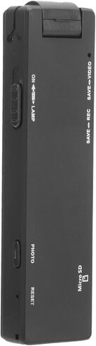 كاميرا الجسم الصغيرة، 2 في 1 HD 1080P كاميرا الجسم مسجل فيديو مباشر، قلم تسجيل الاجتماعات المباشرة، كاميرا بزاوية واسعة 150 درجة، مشبك خلفي، بطارية 1100 مللي أمبير في الساعة (لا يوجد واي فاي) in Kuwait