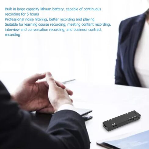 كاميرا الجسم الصغيرة، 2 في 1 HD 1080P كاميرا الجسم مسجل فيديو مباشر، قلم تسجيل الاجتماعات المباشرة، كاميرا بزاوية واسعة 150 درجة، مشبك خلفي، بطارية 1100 مللي أمبير في الساعة (لا يوجد واي فاي) in Kuwait