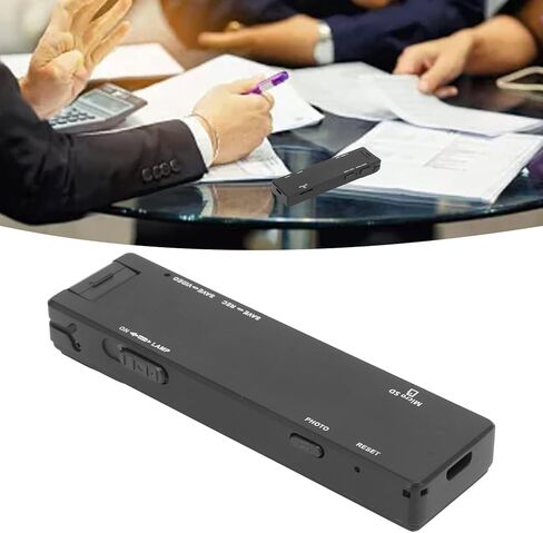 كاميرا الجسم الصغيرة، 2 في 1 HD 1080P كاميرا الجسم مسجل فيديو مباشر، قلم تسجيل الاجتماعات المباشرة، كاميرا بزاوية واسعة 150 درجة، مشبك خلفي، بطارية 1100 مللي أمبير في الساعة (لا يوجد واي فاي) in Kuwait