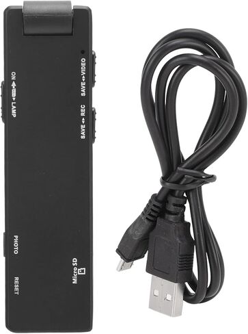 كاميرا الجسم الصغيرة، 2 في 1 HD 1080P كاميرا الجسم مسجل فيديو مباشر، قلم تسجيل الاجتماعات المباشرة، كاميرا بزاوية واسعة 150 درجة، مشبك خلفي، بطارية 1100 مللي أمبير في الساعة (لا يوجد واي فاي) in Kuwait