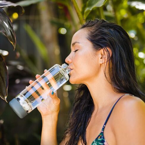 VitaJuwel inu! CRYSTAL | cloud white - The Original DIY Crystal Water Bottle in Saudi Arabia