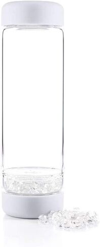 VitaJuwel inu! CRYSTAL | cloud white - The Original DIY Crystal Water Bottle in Saudi Arabia