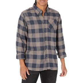Mossy Oak Flannel Shirt for Men, Buffalo Plaid Long Sleeve Mens Flannel Shirts