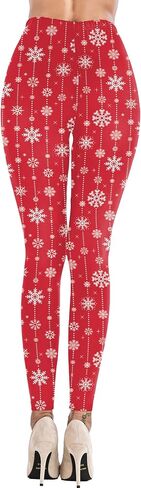 Uaderize Womens Ultra Soft Brushed Valentine Day Leggings Pants Ankle Length S-5XL in Kuwait