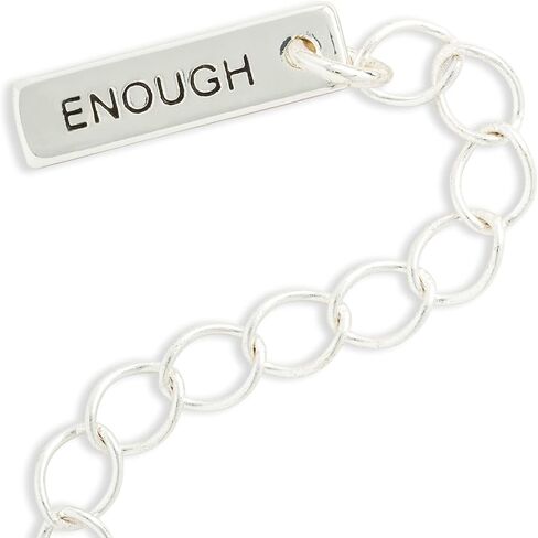 قلادة DEMDACO Morse Code فضية وذهبية اللون، أنت قوي ومبارك بمقاس واحد من النحاس in Kuwait