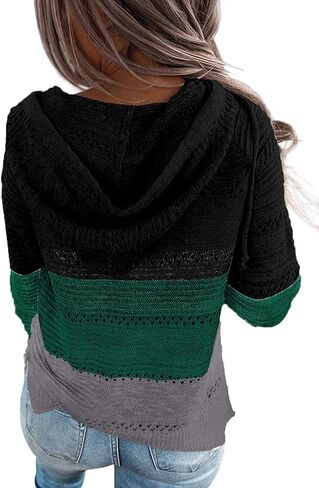 سترة صوفية نسائية من Sipaya ذات ألوان متعددة وخفيفة الوزن ومجوفة من الخارج in Kuwait