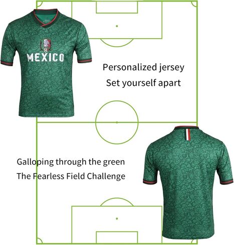 بلدان/أنماط قمصان مشجعي كأس العالم 2022 في SINLEISI - الأرجنتين والبرازيل والمكسيك والولايات المتحدة الأمريكية in Kuwait