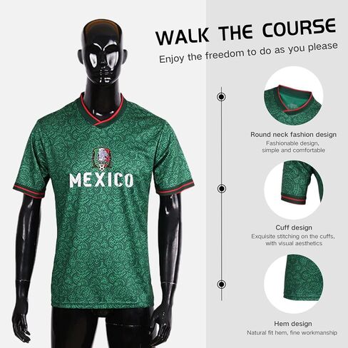 بلدان/أنماط قمصان مشجعي كأس العالم 2022 في SINLEISI - الأرجنتين والبرازيل والمكسيك والولايات المتحدة الأمريكية in Kuwait