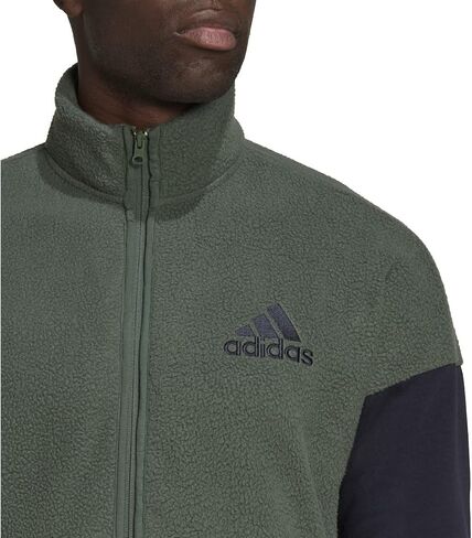 adidas Color-Block Sherpafleece Track Jacket in Saudi Arabia