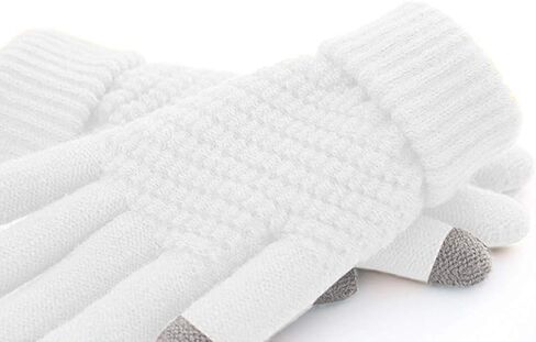 Muryobao Women Winter Warm Touch Screen Gloves Knitted Soft Elastic Thick Gloves for Clod Weather in Kuwait