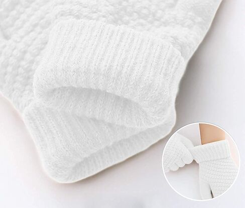 Muryobao Women Winter Warm Touch Screen Gloves Knitted Soft Elastic Thick Gloves for Clod Weather in Kuwait