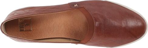 Frye Melanie Slip On Shoes for Women Crafted from Premium Leather with Rubber Toe Bumpers and Soles, Leather Lining, and Removable Footbeds – 1 ¼" Outsole in Saudi Arabia
