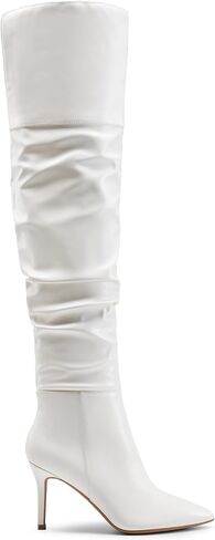 DREAM PAIRS Women's High Heels Over The Knee Boots | Thigh High Pointed Toe Stiletto Long Fall Sexy Boots for Party Wedding in Saudi Arabia