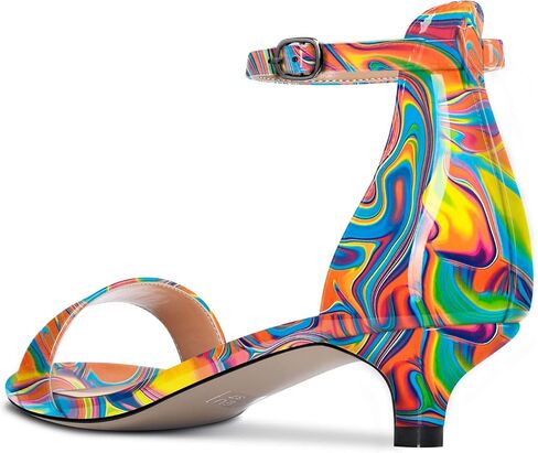 Aachcol Women Sandals Peep Open Toe Kitten Low Heel Ankle Strap Dress Shoes 1.5 Inch in Saudi Arabia