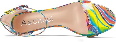 Aachcol Women Sandals Peep Open Toe Kitten Low Heel Ankle Strap Dress Shoes 1.5 Inch in Saudi Arabia