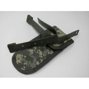 ️ غمد كبير مصنوع في الولايات المتحدة الأمريكية أخضر وACU مموه من النايلون مع مشبكين للذكور جيربر in Kuwait