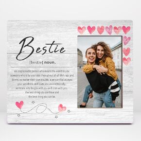إطار صورة Orchroma Soul Sister for Life - هدايا عيد ميلاد لأفضل صديق Bestie Bff، هدايا أخت من الأخت، هدايا أخت الروح للنساء أفضل الأصدقاء إطار الصورة 8x10 بوصة in Kuwait