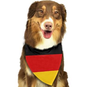 National Flag of Germany Dog Bandana,Dog Bandanas Triangle Bibs Scarf Accessories for Small Medium Large Dogs Cats Pets Animals in Kuwait