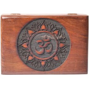 ABHISUBYA Handmade Wooden Box, Jewelry Organizer, Storage Box, Jewelry Boxes & Organizers, Gothic Decor, Wedding Gifts - Decorative Box5 in Kuwait