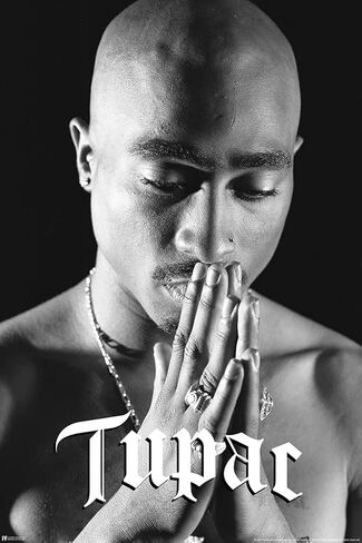 Laminated 2Pac Poster Dry Erase Wall Art Tupac Praying Poster 90s Hip Hop Tupac Posters Rapper Posters For Room Aesthetic Mid 90s 2Pac Memorabilia Rap Posters Music Merchandise Merch Poster 12x18 in Saudi Arabia