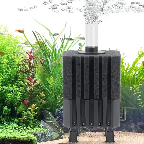 DEGGOX Rectangular Aquarium Large Bio Sponge Filter,Suitable for Betta Fry Shrimp and Small Fish Foam Filter,Fit for 10-40 Gallon(Note:Air Pump not Included) in Kuwait