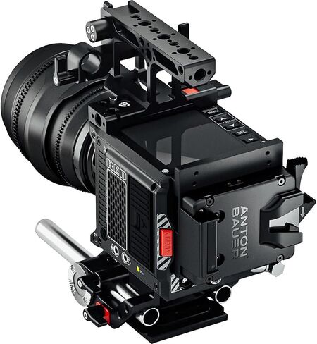 دعامة البطارية المثبت على شكل V من أنتو/باور متوافقة مع ريد كومو V-Mount، جهاز كاميرا احترافي للبطاريات وملحقات الكاميرا وحامل الكاميرا in Kuwait