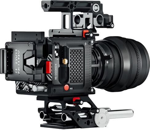 دعامة البطارية المثبت على شكل V من أنتو/باور متوافقة مع ريد كومو V-Mount، جهاز كاميرا احترافي للبطاريات وملحقات الكاميرا وحامل الكاميرا in Kuwait